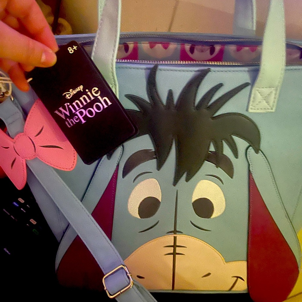 Lounge fly backpack whinnie the poo brand new